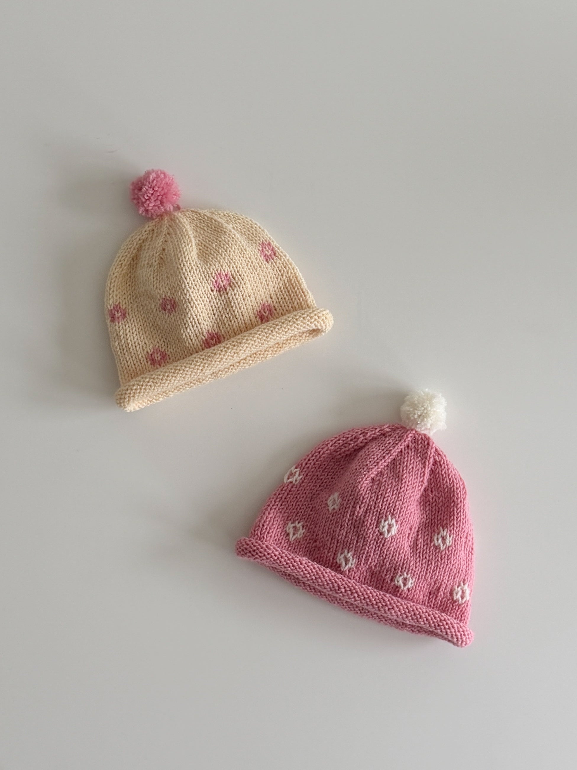 Lila Beanie Dansk