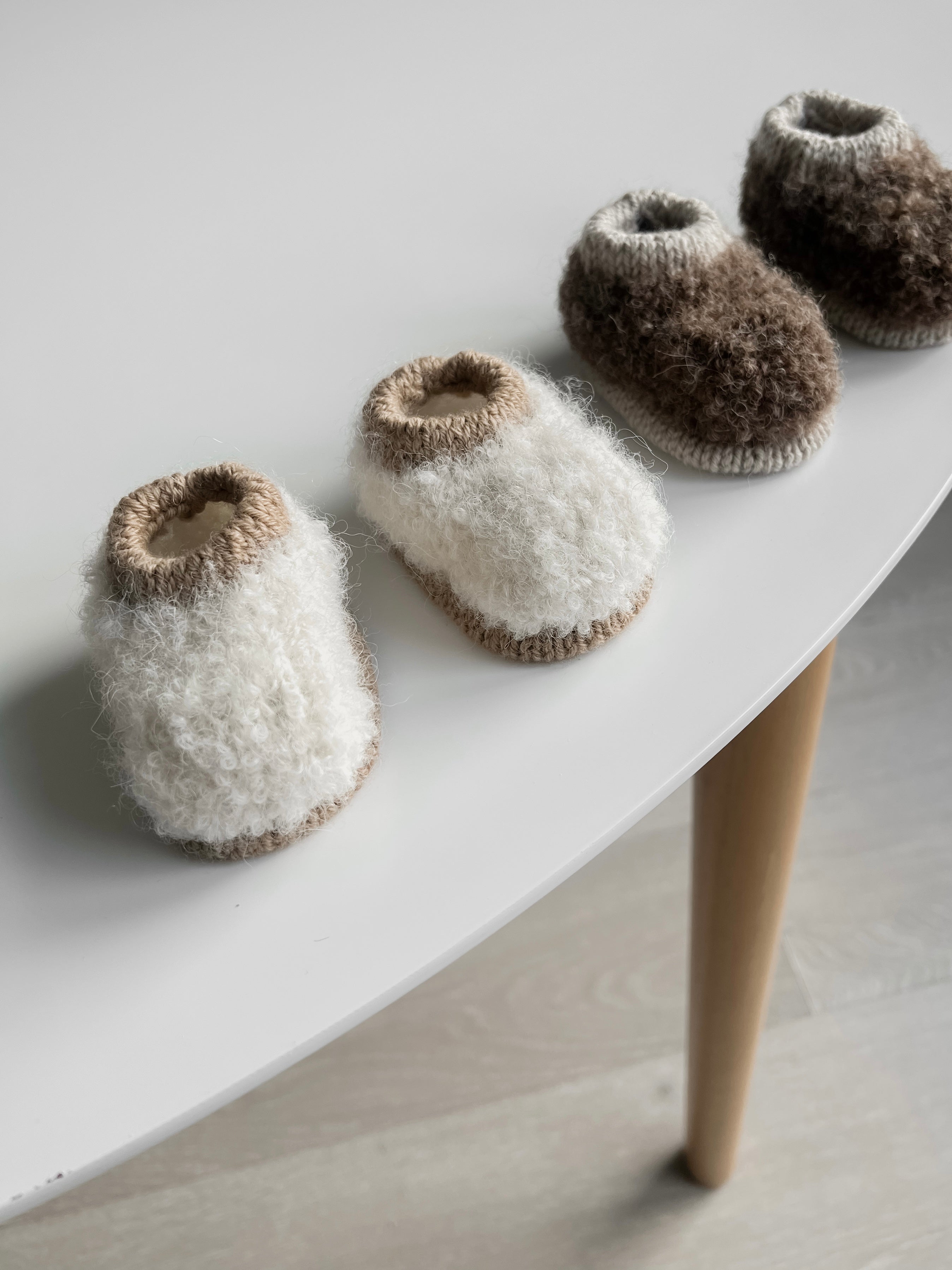 Mini Teddy Slippers Dansk