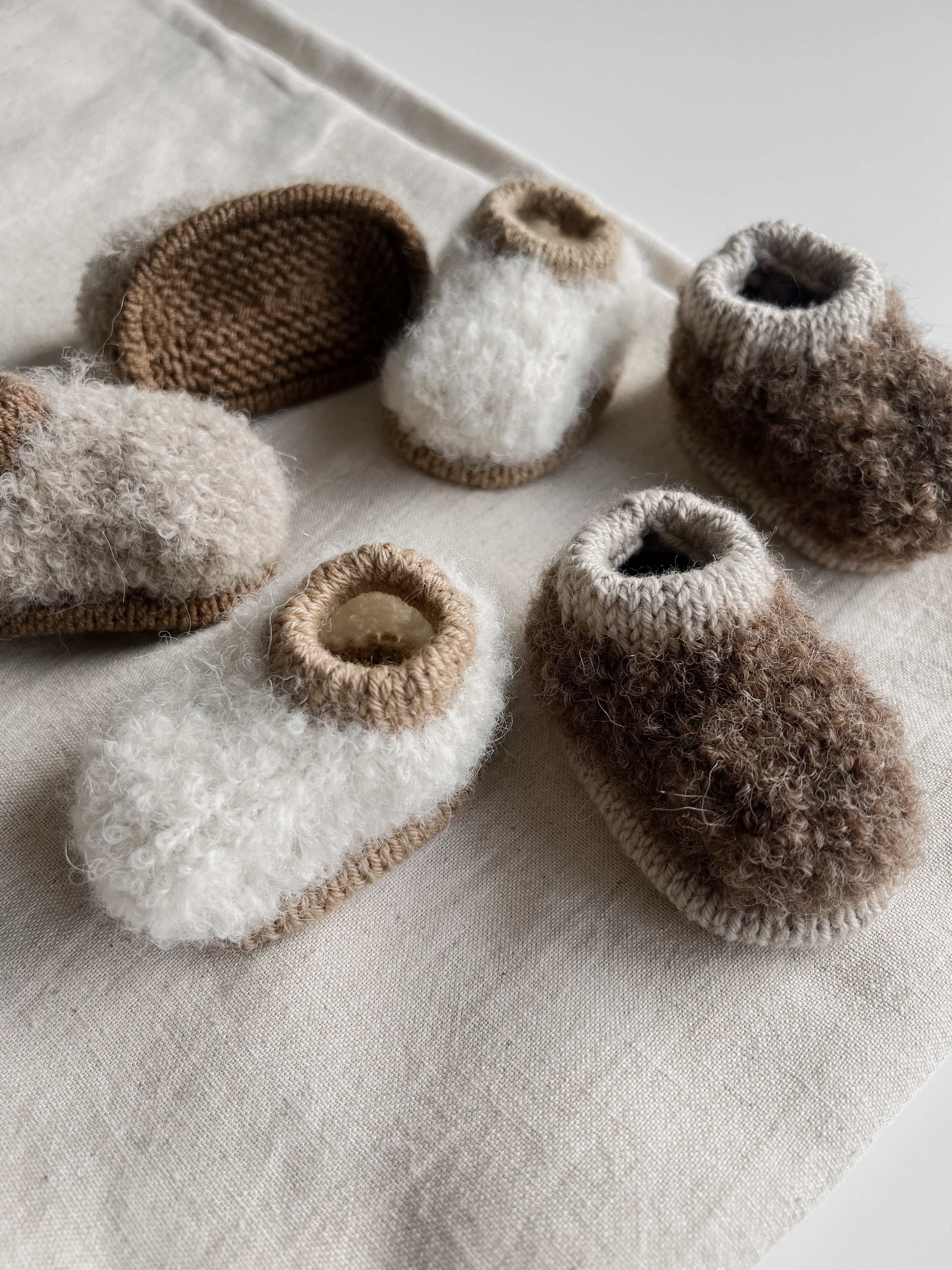 Mini Teddy Slippers Dansk